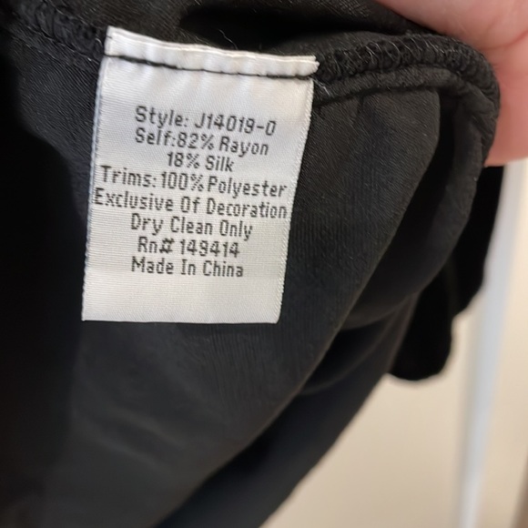 Johnny Was black velvet top - Picture 6 of 7